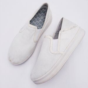 OluKai Ki'ihele Mesh Fashion Sneaker Bright White/Bright White Womens Size US 10